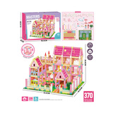 370pcs Assembling House Set
