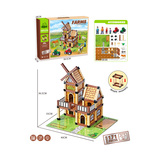 171pcs Assembling Farm Building Set