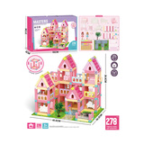 278pcs Assembling House Set