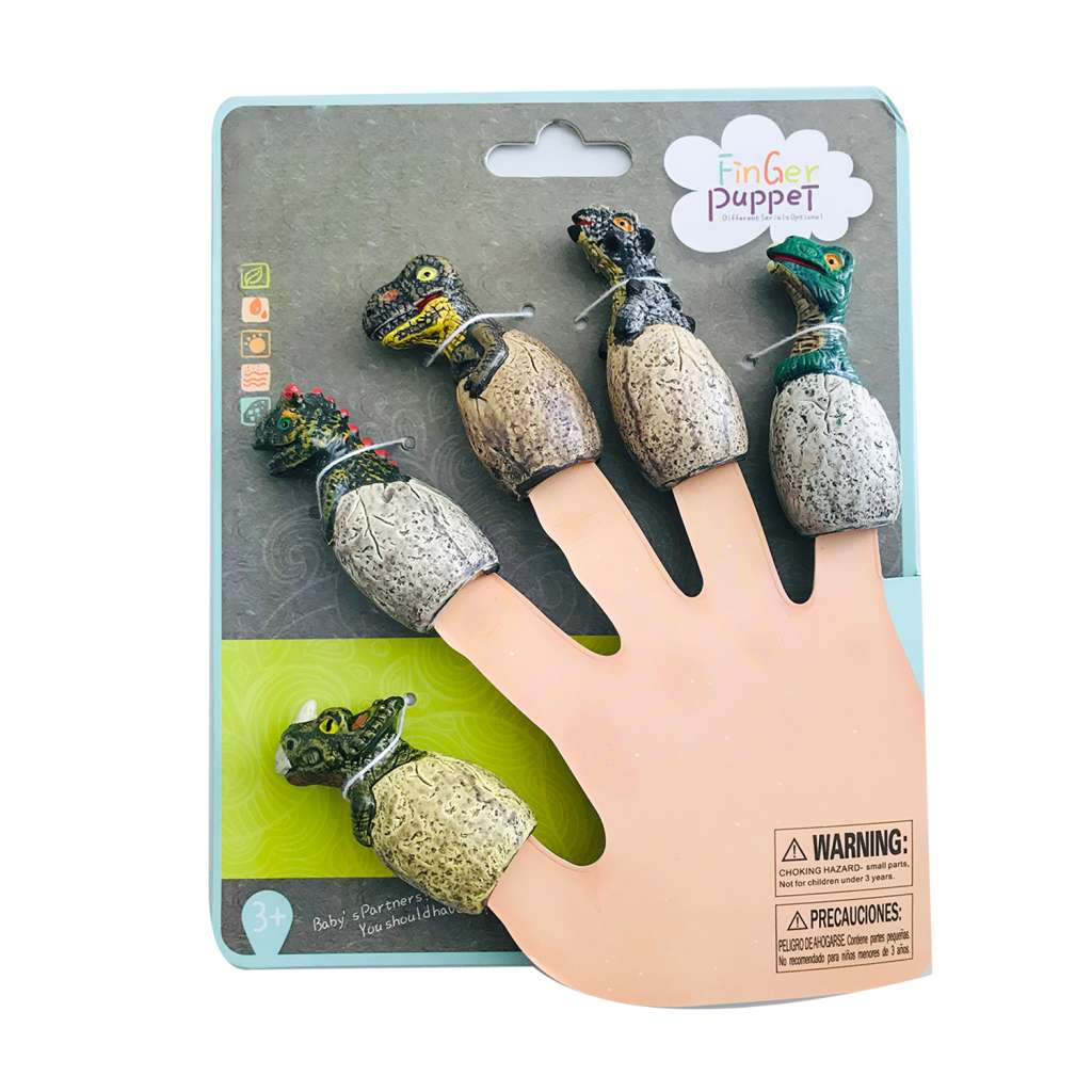 Dinosaur Finger Puppets