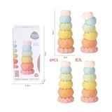 Wheat Straw Stacking Toys Set