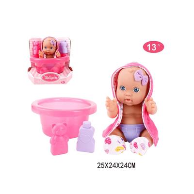 13" Baby Doll Set - Bath