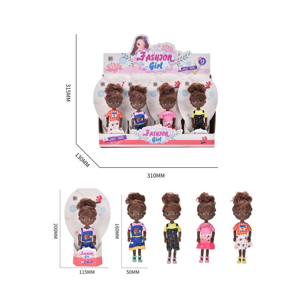 5" Fashion Girl 