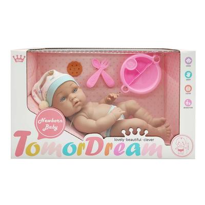 12" Vinyl Sleeping Baby Doll Set