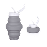 550ml Silicone Collapsible Water Bottle