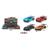 Die-Cast Pull Back Racing Car with Sound