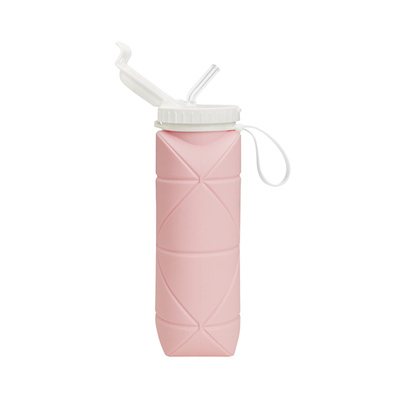 600ml Silicone Collapsible Water Bottle