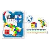 24 wedges Magic Snake & Ball & 3cm 2x2 Rubik's Cube