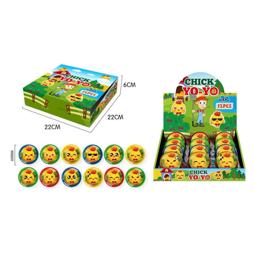 6cm YOYO with Light - Chicken 