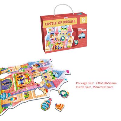 60pcs Castle Puzzle