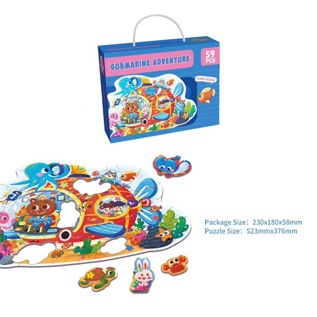 59pcs Submarine Puzzle