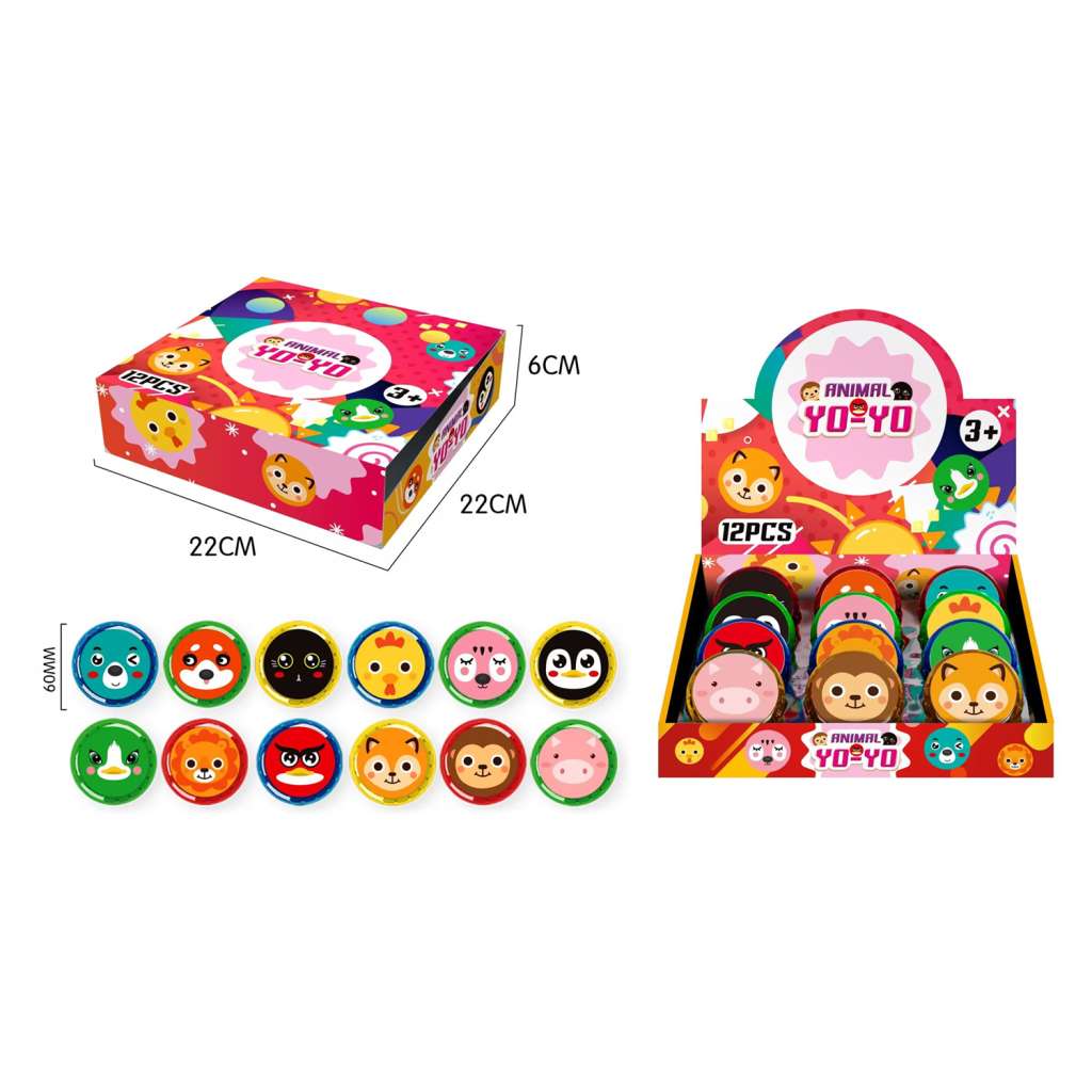 6cm YOYO with Light - Animal 