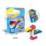 12pcs Building Blocks - Bird