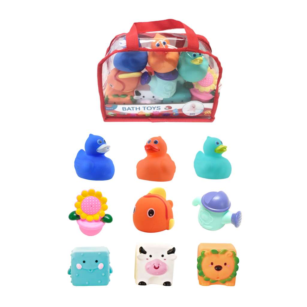 9pcs Bath Toy Set