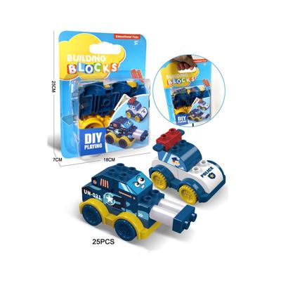 25pcs Building Blocks - Tank&Police
