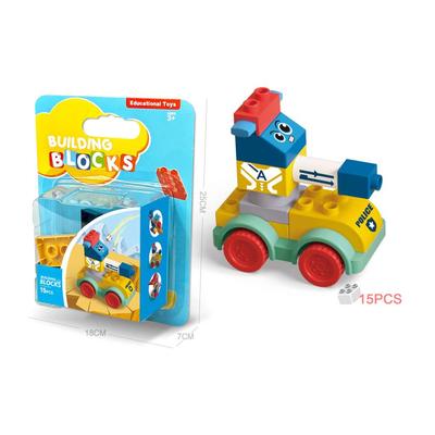 15pcs Building Blocks-Tank