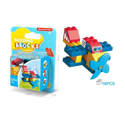 18pcs Building Blocks-Plane