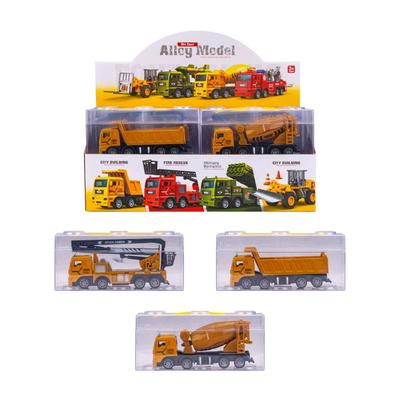 Die-cast Pull Back Engineering Truck