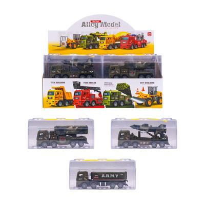 Die-cast Pull Back Military Truck