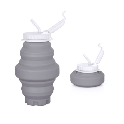 550ml Silicone Collapsible Water Bottle