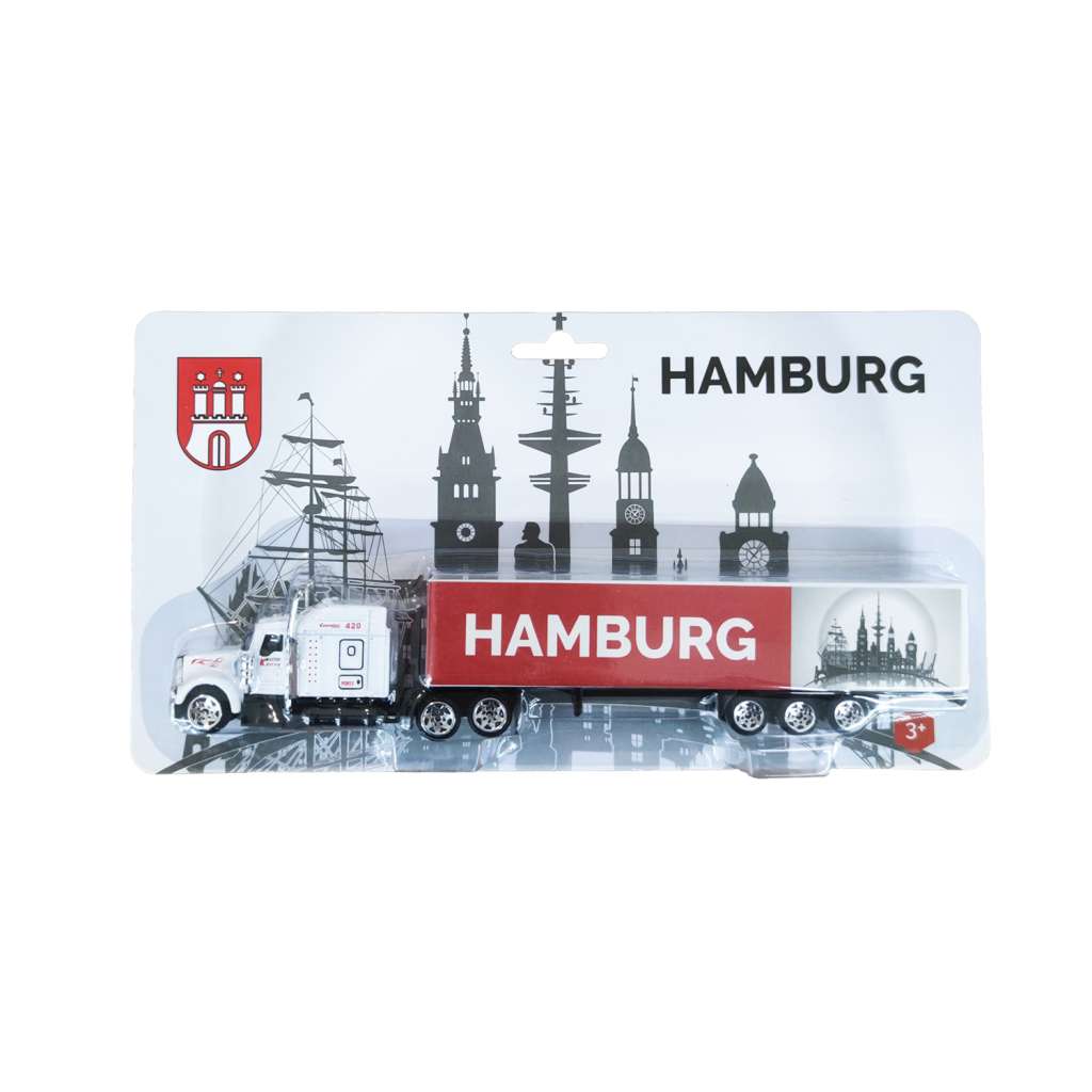 Die-cast Sliding Trailer Truck