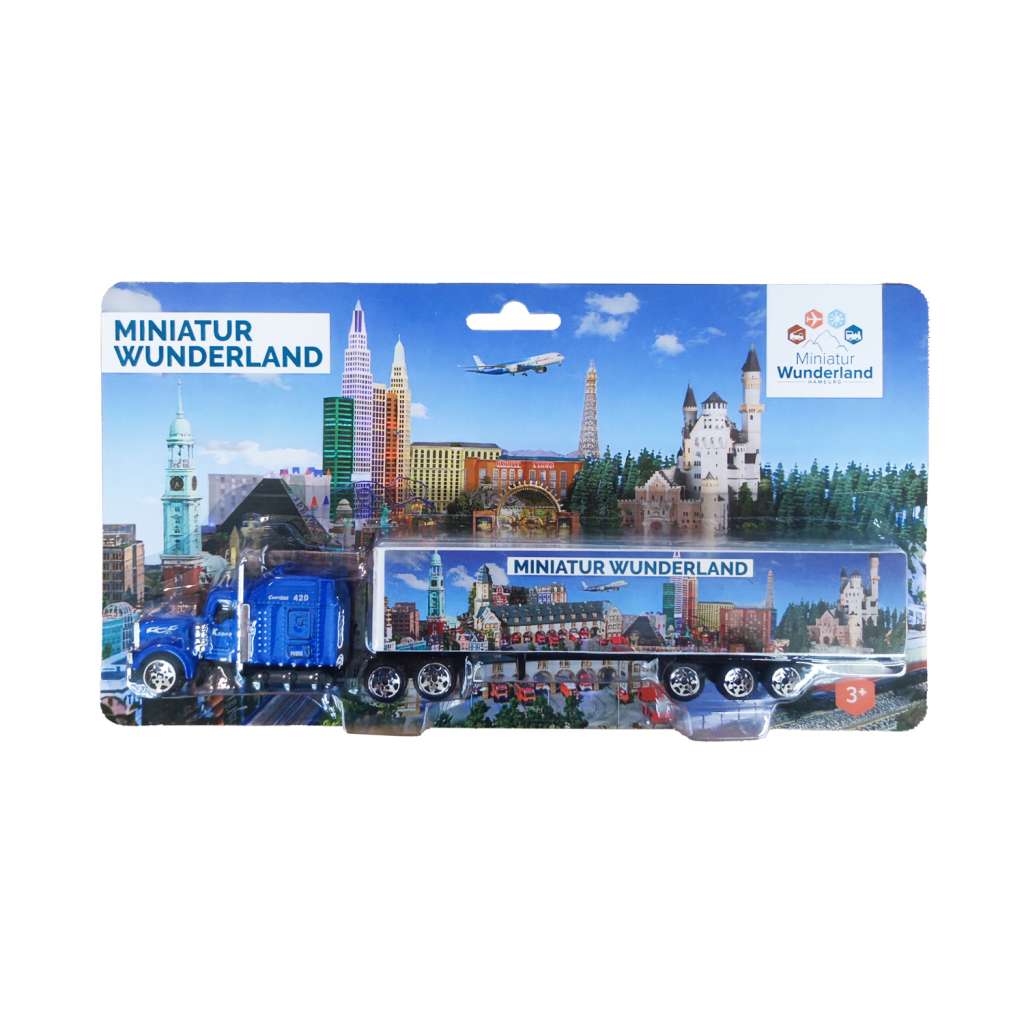 Die-cast Sliding Trailer Truck