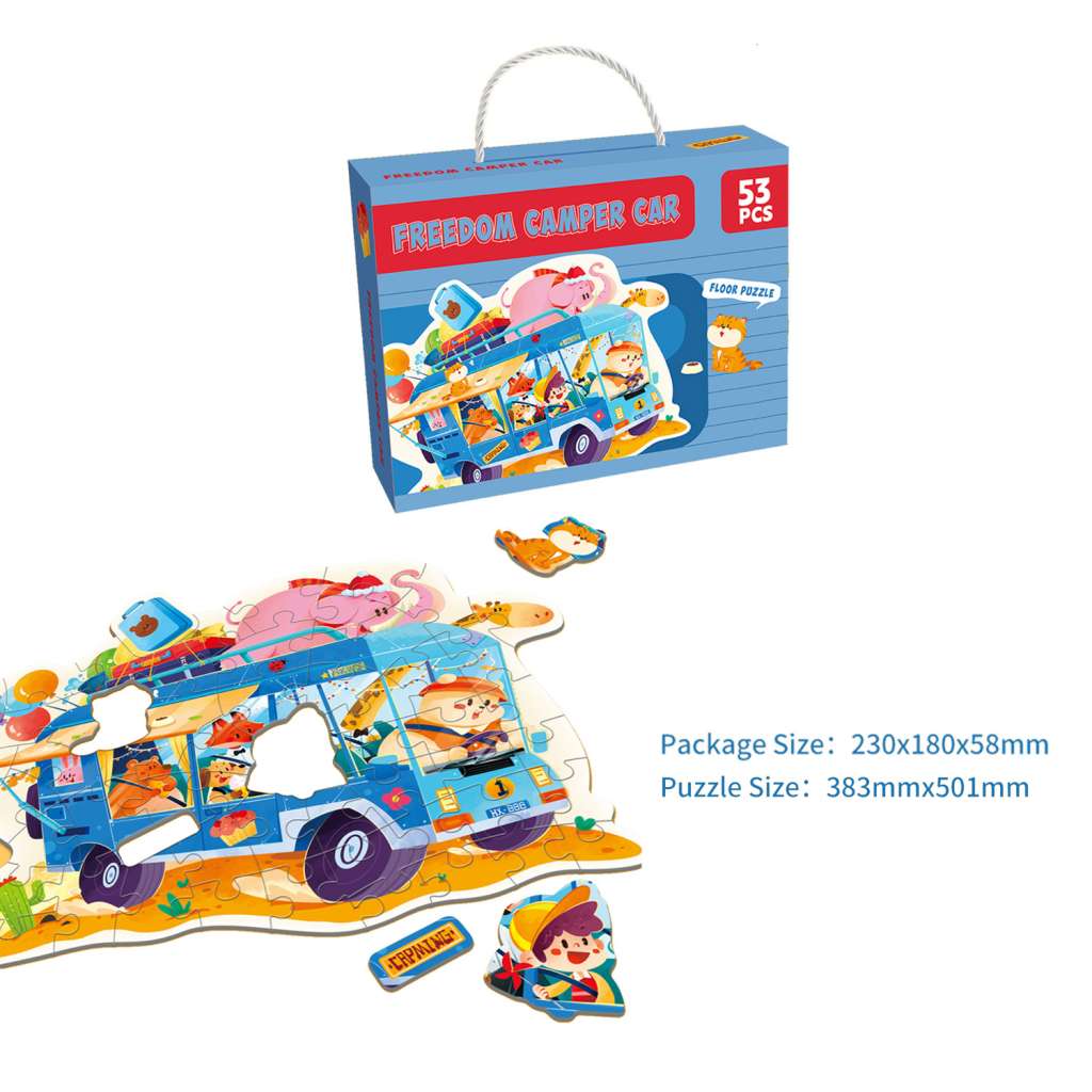 53pcs Camper Car Puzzle