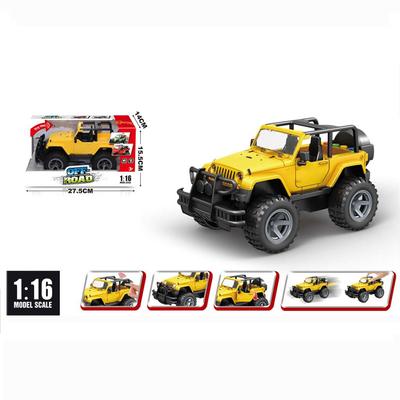 1:16 Friction Off-Road Truck with light&sound、door opening