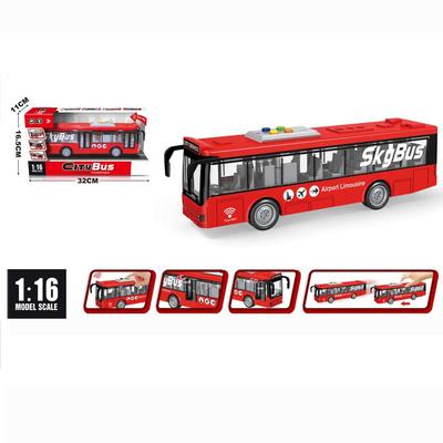 1:16 Friction Airport Bus with light&sound、door opening