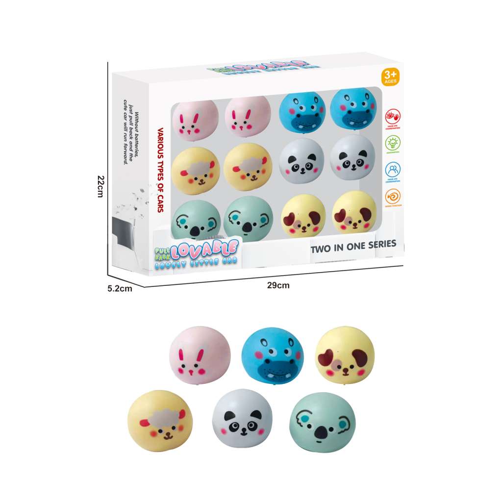 Pull Back Animal Car