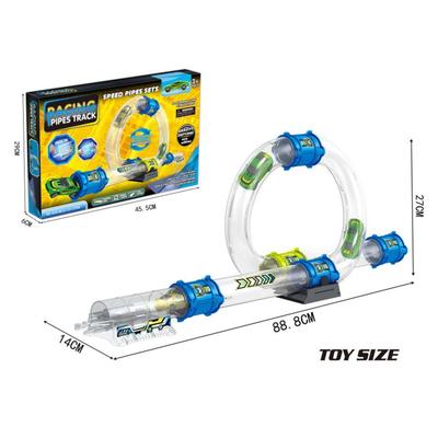 Pipes Track Car
