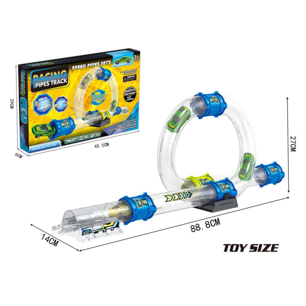 Pipes Track Car