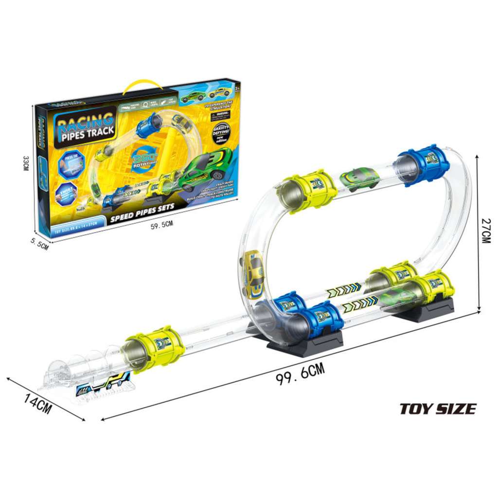 Pipes Track Car