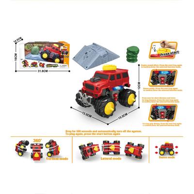 Programming Truck Toy Set with Light&Sound 