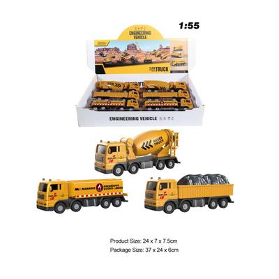 1:55 Die-Cast Friction Engineering Truck