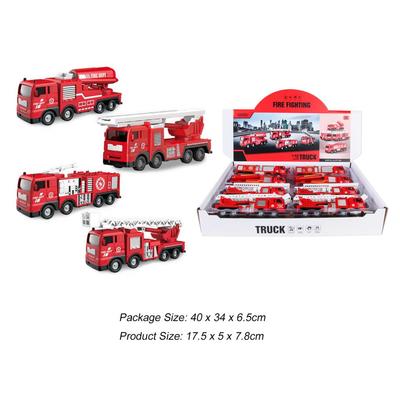 Die Cast Friction Fire Truck 