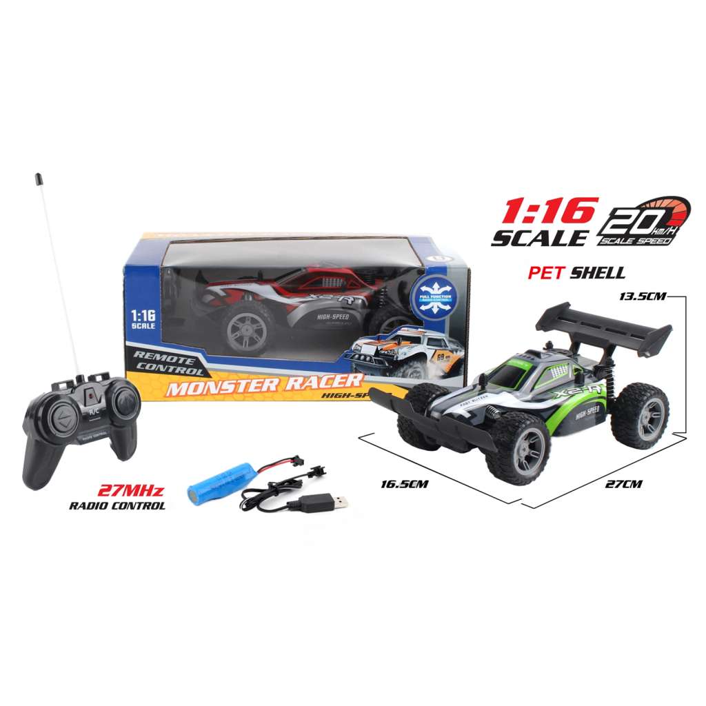 1:16  27MHZ PET RC Racing Car 