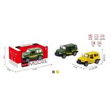 Die-Cast Pull Back Jeep with light & sound