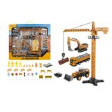 Die Cast Friction Engineering Truck Set