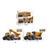 Die-Cast Friction Engineering Truck