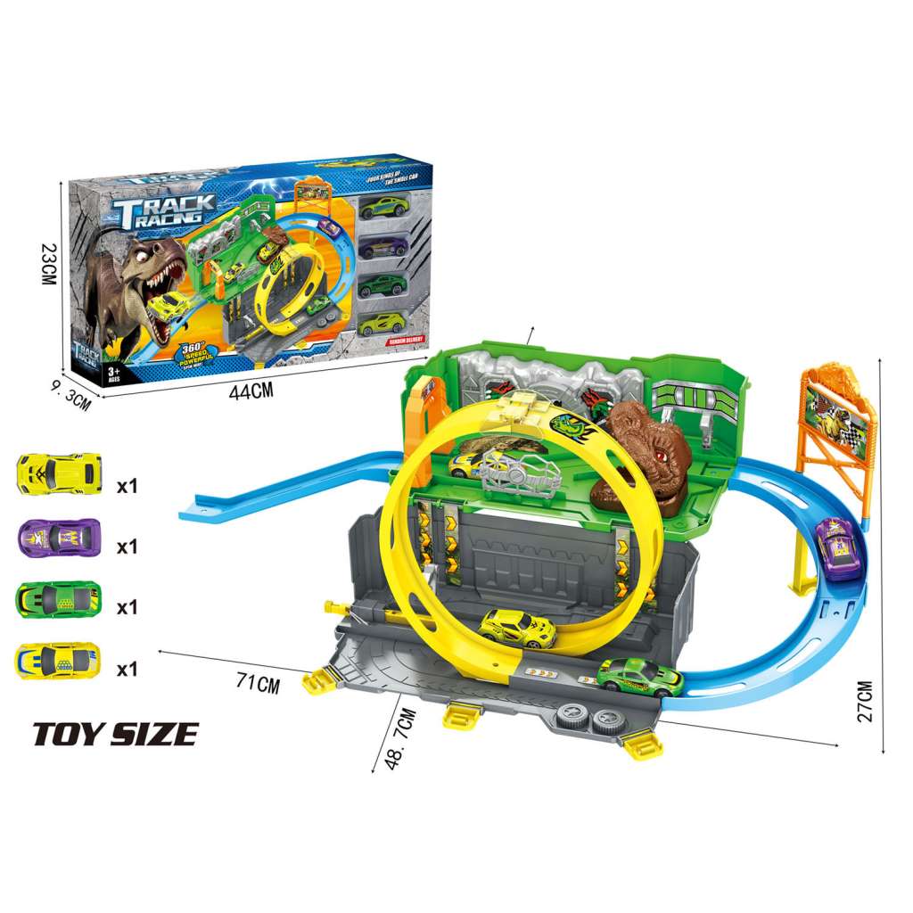 Slot Track Car
