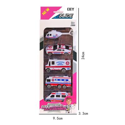 Sliding Ambulance Car Set