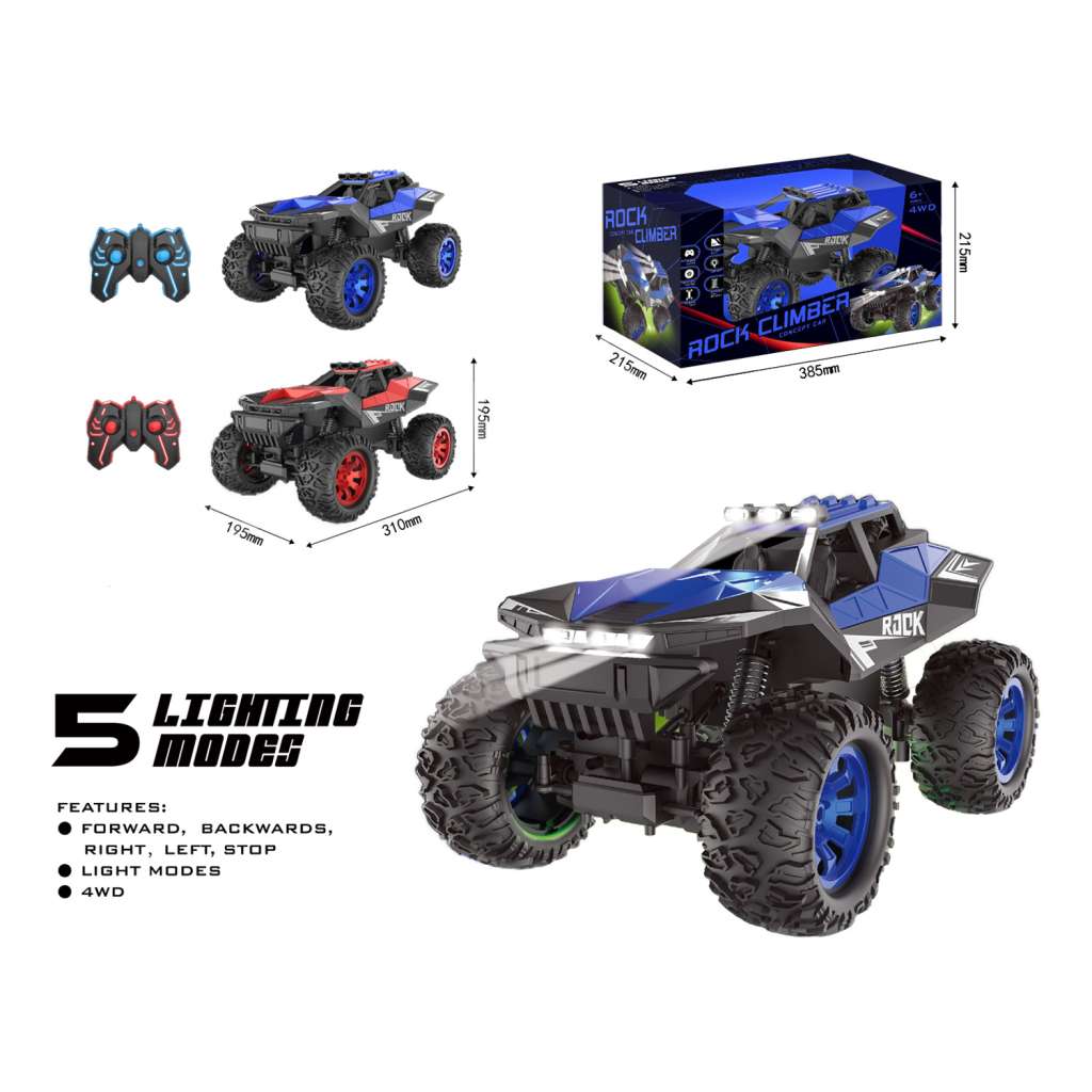 1:12  2.4G 5ch RC Climbing Truck with Light